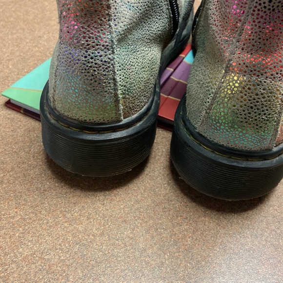 Dr.Marten 1460 Pascaly Iridescent Combat Boots - Picture 11 of 15